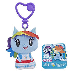 My Little Pony Cutie Mark Crew Rainbow Dash Equestria Girls Plush Clip