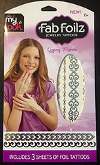 Shimmer and Sparkle Fab Foilz Body Art - Gypsy Moon