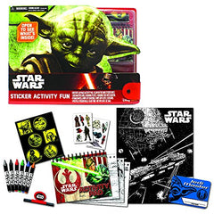 STAR WARS Yoda Sticker Activity Fun Play Set