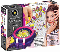 AMAV Toys Fashion Time - Paint Spinner Nails Multi Color Craft Kit