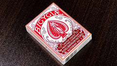 Bicycle Foil AutoBike No. 1 (Red) Playing Cards
