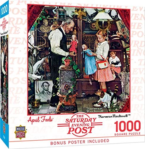 MasterPieces Norman Rockwell 1000 Puzzles Collection - 1000 Piece Jigsaw Puzzle