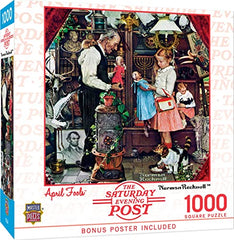 MasterPieces Norman Rockwell 1000 Puzzles Collection - 1000 Piece Jigsaw Puzzle