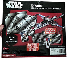 Star Wars X-Wing Design N Display 3D Paper Model KIT