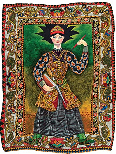 300 Piece Puzzle Mighty: The Pen is Mightier Than The Sword by Nancy Moore 24X18 KI Puzzles Jigsaw, Multi, (02613-SB)
