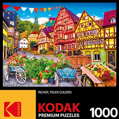 Kodak Premium Puzzle 1000 EUROP, Colorful European Town