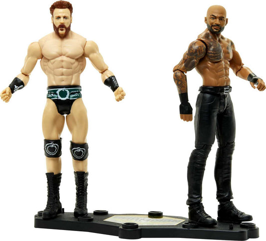Mattel Sheamus vs Ricochet Championship Showdown 2-Pack 6-inch Action Figures Monday Night RAW Battle Pack for Ages 6 Years Old & Up