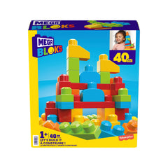 Mega Bloks Let's Build! Construction Toy for 1 Year Old and Up