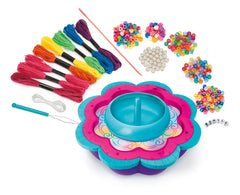 CRA-Z-Art Shimmer ‘N Sparkle 2-in-1 Spin & Bead Friendship Studio Bracelet Maker, Ages 8 and up
