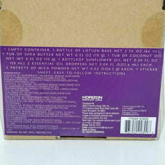 Creative You DIY Do it Yourself Lemon Burst Body Butter Lotion Balance Kit