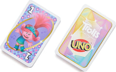 Mattel Games UNO Dreamworks Trolls Band Together Card Game for Family Night Travel and Camping Inspired by the Movie