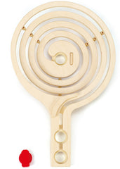 Hape Quadrilla Wooden Marble Run Construction The Luge Wooden Marble Run Add-On Set, 2 Pieces