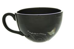 Marjolein Bastin Natures Journey Black Tulip Floral Mug