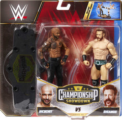 Mattel Sheamus vs Ricochet Championship Showdown 2-Pack 6-inch Action Figures Monday Night RAW Battle Pack for Ages 6 Years Old & Up
