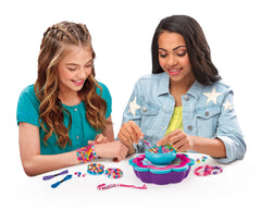CRA-Z-Art Shimmer ‘N Sparkle 2-in-1 Spin & Bead Friendship Studio Bracelet Maker, Ages 8 and up