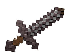 Minecraft Toys, Deluxe Netherite Sword, Kid-sized Minecraft-Game Role-play Accessory, Gifts for Kids and Fans
