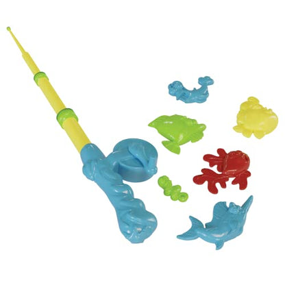 Pressman Let’s Go Fishin’ 123 in The Sea! - Practice Counting, Shapes, and Colors Game - Ages 4 and Up, 1-4 Players