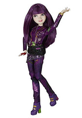 Disney Descendants 2 Mal Isle of the Lost Doll - Poseable Figure with Stylish Outfit and Matching Shoes