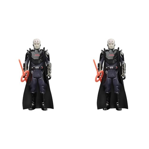 Star Wars Retro Collection Grand Inquisitor Toy 3.75-Inch-Scale OBI-Wan Kenobi Action Figure, Toys for Kids Ages 4 and Up, Multicolored, F5773