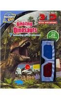 Amazing Dinosaurs: With 3d Glasses (Discovery 3d Sticker)