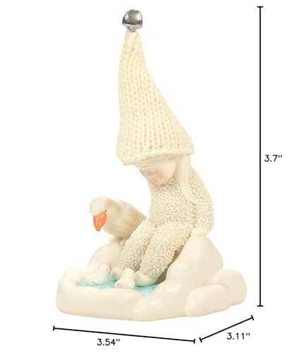 Department 56 Snowbabies Frosty Frolic Arctic Water Figurine, 3.7 Inch, Multicolor