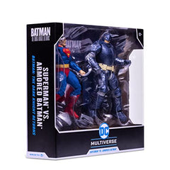 DC Multiverse Superman vs. Batman (The Dark Knight Returns) 7" Action Figure Multipack
