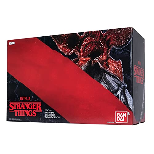 Stranger Things - Bloody Vecna, Demogorgon, Demodog, & Demobat Vinyl Figures 4-Pack - Amazon Exclusive