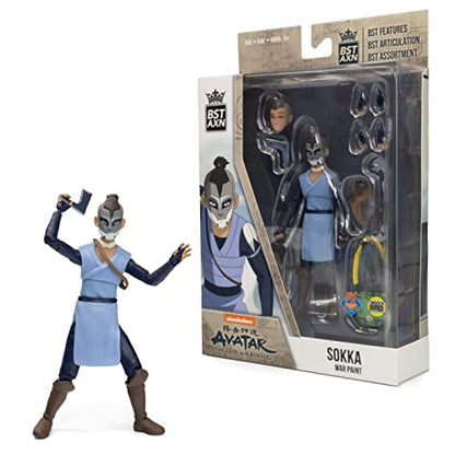 THE LOYAL SUBJECTS WAVE 2, LLC SDCC 2022 BST AXN Avatar LAB SOKKA WAR Paint PX 5IN AF