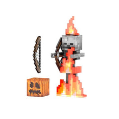 Mattel Minecraft Diamond Level - Action Figure with 4 Accessories