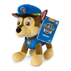 Paw Patrol Chase Plush Toy, Standing Plush with Stitched Detailing