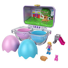 PoIIy Pocket, Mystery Surprise Egg Carton - Purple Birthday
