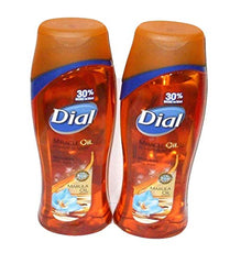 Dial Miracle Oil Restoring Body Wash, 21 FL OZ (Pack of 2)