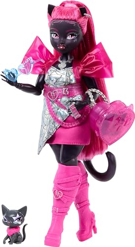 Monster High Catty Noir Doll 4 Years And Older Plastic Cartoon Toy Figure