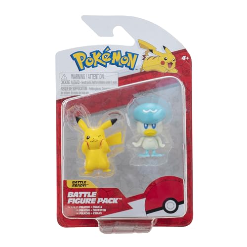 Pokémon Battle Figure Pack — Quaxly and Pikachu