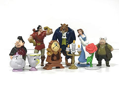 Phidal - Disney Beauty and the Beast My Busy Book -10 Figurines and a Playmat