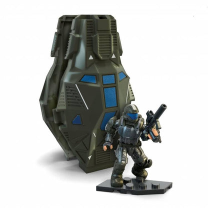 MEGA Halo ODST Rookie Drop Pod Micro Action Figure HNC75