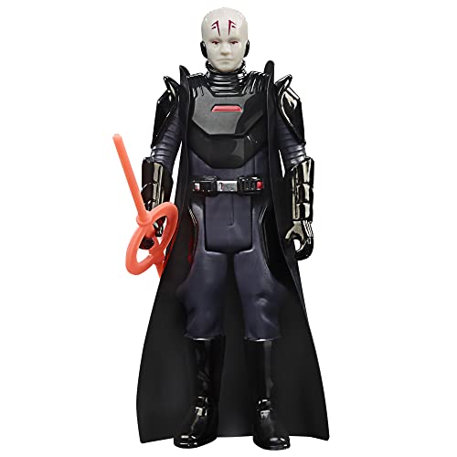 Star Wars Retro Collection Grand Inquisitor Toy 3.75-Inch-Scale OBI-Wan Kenobi Action Figure, Toys for Kids Ages 4 and Up, Multicolored, F5773