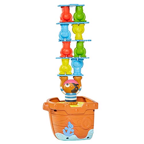 TOMY Pile Up Pirates Game - Provides Plenty of Swashbucklin' Fun on Family Game Night