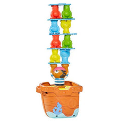 TOMY Pile Up Pirates Game - Provides Plenty of Swashbucklin' Fun on Family Game Night