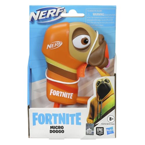 Nerf Fortnite Micro Doggo Mini Dart Firing Blaster