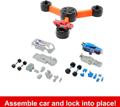 Mattel Games Hot Wheels 5-in-1 Kids Games Set for Travel, Parties and Game Nights with Family