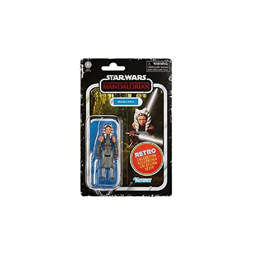 STAR WARS Retro Collection Ahsoka Tano Toy 3.75-Inch-Scale The Mandalorian Collectible Action Figure, Toys for Kids Ages 4 and Up