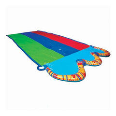 Banzai Inflatable Outdoor Backyard Water Slide Splash Toy