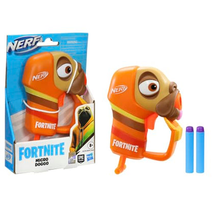 Nerf Fortnite Micro Doggo Mini Dart Firing Blaster