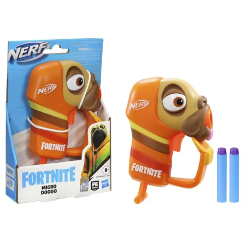 Nerf Fortnite Micro Doggo Mini Dart Firing Blaster