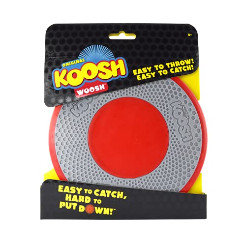 Koosh Woosh -- Frisbee for the Ball That's Easy to Catch, Hard to Put Down -- So Many Ways to Play! -- Ages 6+