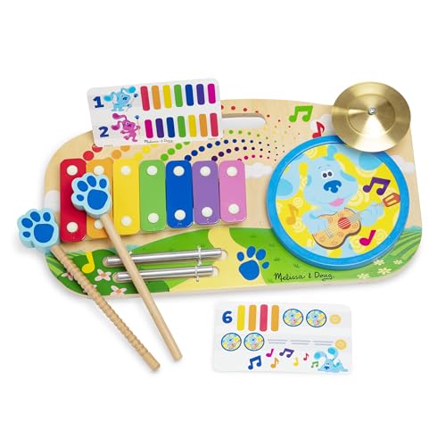 Melissa & Doug Melissa & Doug Blue's Clues & You! Wood Music Maker Board