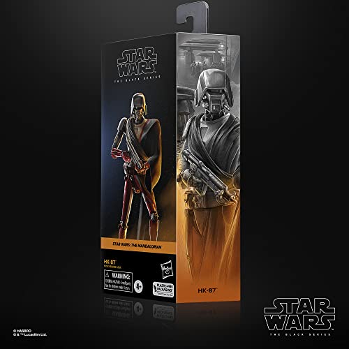 Star Wars The Black Series HK-87 Toy 6-Inch-Scale The Mandalorian Collectible Action Figure, Toys for Kids Ages 4 and Up