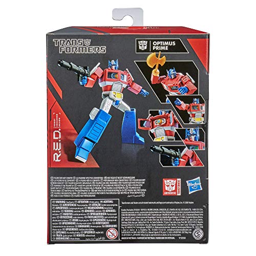 Transformers R.E.D. [Robot Enhanced Design] The Transformers G1 Optimus Prime, Non-Converting Figure