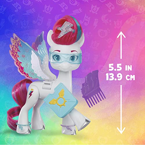 My Little Pony Toys Zipp Storm Wing Surprise Fashion Doll with Wings and Accessories